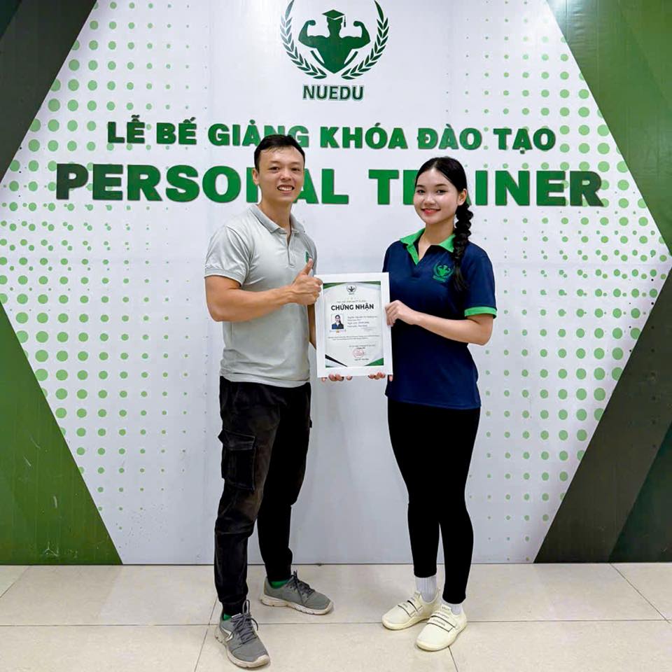 Đội ngũ PT chuyên nghiệp từ phòng Gym Hà Đông Nutrition Fitness