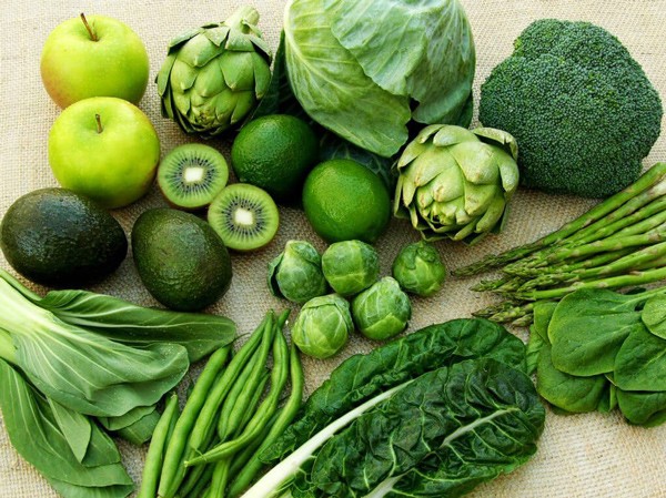 Các loại rau lá xanh